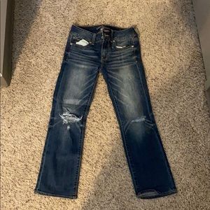 American eagle cropped pants